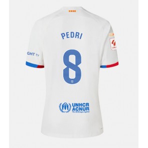 Barcelona Pedri Gonzalez #8 Replica Away Stadium Shirt 2023-24 Short Sleeve